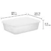 28qt Clear Under Bed Storage Box White - Brightroom™ -Home Storage GUEST aeda9eda c45b 41ca 8796 55681f4b84c8