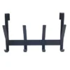 Heavy Duty Over The Door 4 Hooks Rail Matte Black - Brightroom™ 2 Heavy Duty Over The Door 4 Hooks Rail Matte Black - Brightroom™ -Home Storage GUEST b1a71543 0f63 40a3 a300 4c7c09d9181c