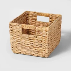 Woven Water Hyacinth Milk Crate - Brightroom™ -Home Storage GUEST b47e9f1f 9abc 4e53 8d65 1598e2c083d3