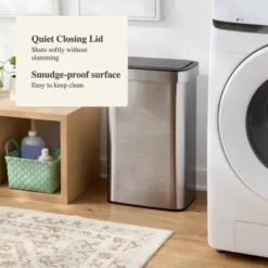 Motion Wastebasket Without Liner - Brightroom™ -Home Storage GUEST b7fa6407 dbdb 4a84 bde3 b577efecec40