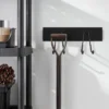 Multi-Purpose Long Garage Tool Hook - Brightroom™: Steel Utility Storage Rack For Garage Organization, Black -Home Storage GUEST b805abef a810 4bfd 9522 e61aa8a9224a