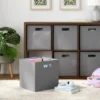 13" Fabric Bin 6pk Gray - Brightroom™ -Home Storage GUEST b86ba7fc 9c70 4ef4 a8e9 535f3f4db008