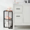 Small Space Storage Cabinet Black Metal - Brightroom™ -Home Storage GUEST c2bd3136 9135 4af4 b555 6ec1e40bb073
