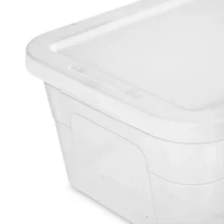 6qt Clear Storage Box White - Brightroom™ -Home Storage GUEST c7f58b2f 3ffb 4c0b b827 0300ba7f8cdc