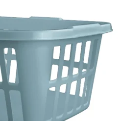 1.5 Bu Laundry Basket Pewter Aqua - Brightroom™ -Home Storage GUEST ca2b2774 204f 4d1c 95c0 1a35791f4ff9