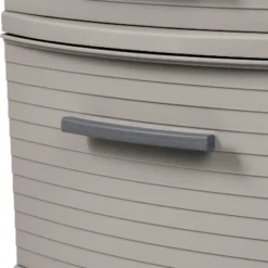 4 Drawer Weave Tower Dark Gray - Brightroom™: Plastic Storage Organizer, Portable Utility Drawers, Universal Storage -Home Storage GUEST d0dacd46 7784 4a63 aded bb6428f8c9aa