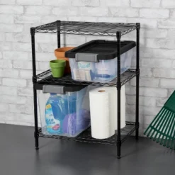 16qt Heavy Duty Latching Clear Storage Box - Brightroom™: Portable Plastic Bin, Universal Storage, Black, Lidded -Home Storage GUEST d1ed2820 9aa6 499d 9c06 e342753d26d2