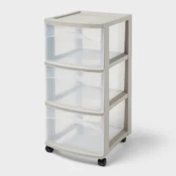 3 Drawer Medium Cart - Brightroom™ -Home Storage GUEST d43e7e47 3fc1 4f3b 96aa 988ddea25496
