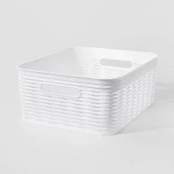 Wave Medium Storage Bin - Brightroom™ 10 Wave Medium Storage Bin - Brightroom™ -Home Storage GUEST d76f2f88 c748 4777 a4bb 8bf835b8eac5