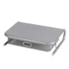 Mesh Monitor Stand With Drawer Silver - Brightroom™ -Home Storage GUEST d81fb111 e25a 4a61 b9d6 e5b76a324007