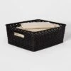 Y-Weave Medium Decorative Storage Basket - Brightroom™ -Home Storage GUEST e1da3352 a667 4d53 9958 fd39313c7a18