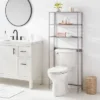 Over The Toilet Storage Brushed Nickel Metal - Brightroom™ 2 Over The Toilet Storage Brushed Nickel Metal - Brightroom™ -Home Storage GUEST e5c85555 20e5 4c76 9927 bd955ff3f68f