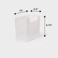 Medium Multipurpose Storage Bin Clear - Brightroom™ -Home Storage GUEST e8813010 7aaa 4dec a2e4 ab84fa82c174