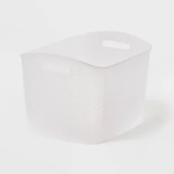 Y-Weave XL Curved Decorative Storage Basket - Brightroom™ -Home Storage GUEST ea74850e ae2e 489a bc12 c73399d5a0e7