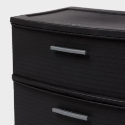 3 Drawer Wide Tower - Black - Brightroom™ -Home Storage GUEST f13a1843 8c49 46c0 bd20 d9996325aefe