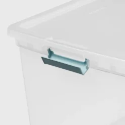 86qt Deep Storage Bin Clear With Latches - Brightroom™ 6 86qt Deep Storage Bin Clear With Latches - Brightroom™ -Home Storage GUEST f431d9e9 eef3 4e46 bf57 4e99e78b115f