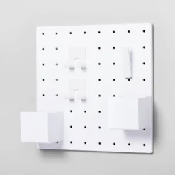 Pegboard Set White - Brightroom™ -Home Storage GUEST f843dc1c 65a0 43e6 a40f 870a3fb3c0cd