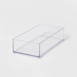 Plastic Organizer Tray Clear - Brightroom™ -Home Storage GUEST faec477d 1206 42ed abc3 7eb2f65f207e